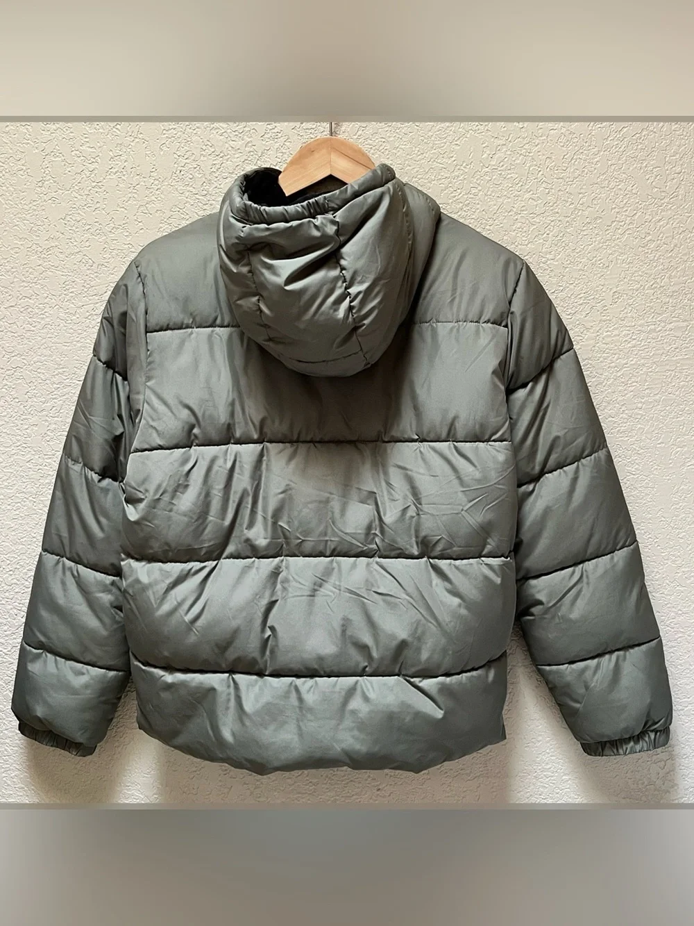 Swiss Tech Boy's Puffer Jacket Green Olive Color Size- XL (14/16)